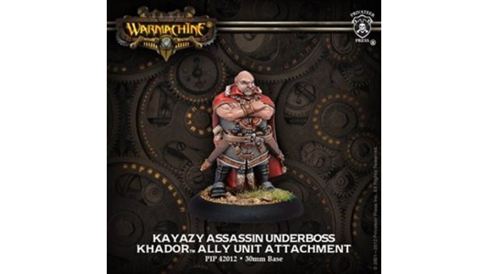 Warmachine - Khador - Kayazy Assassin Underboss