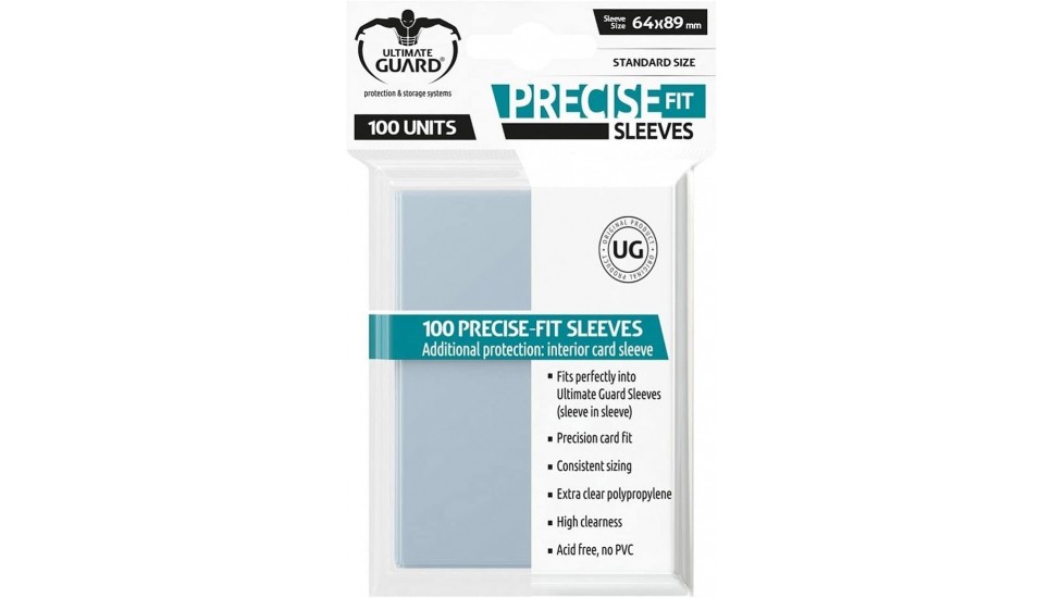 Ultimate Guard Standard Size Sleeve 64x89mm 100 CT
