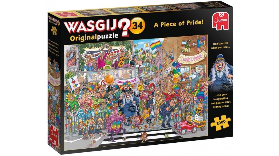 Wasgij ? - Original Puzzle - A Piece Of Pride (FR/EN)