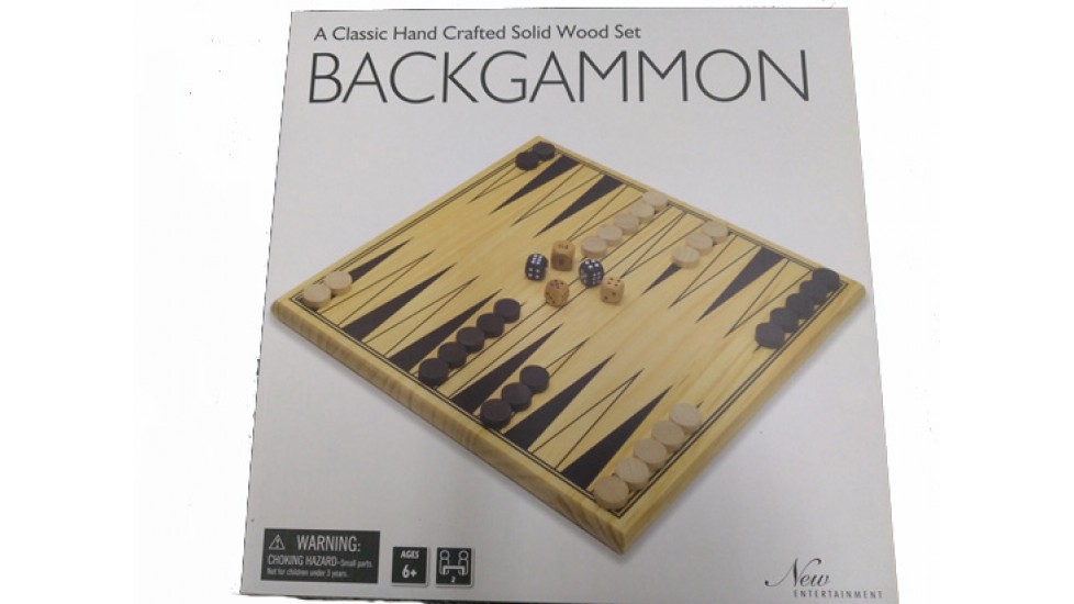 Wooden Backgammon (EN)